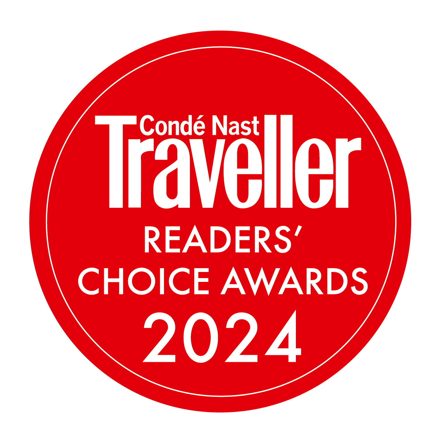 Condé Nast Traveller Award Badge